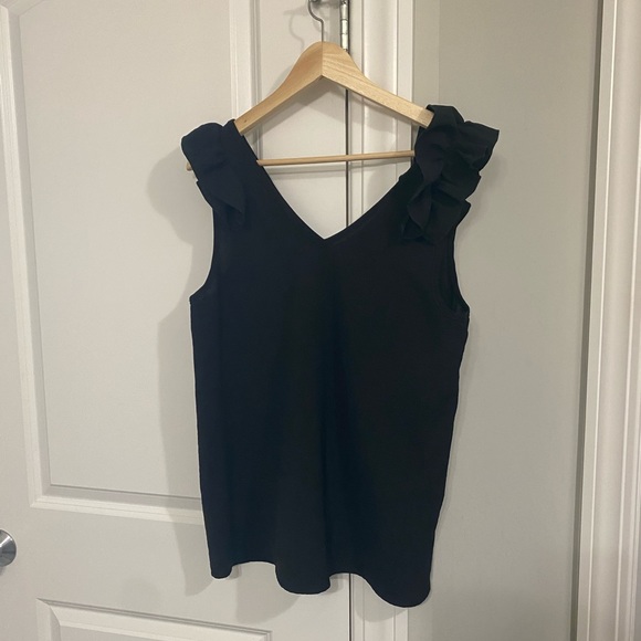 Maternity Ruffle Tank Top - Picture 3 of 3